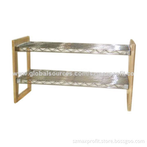 Wood Shoe Rack